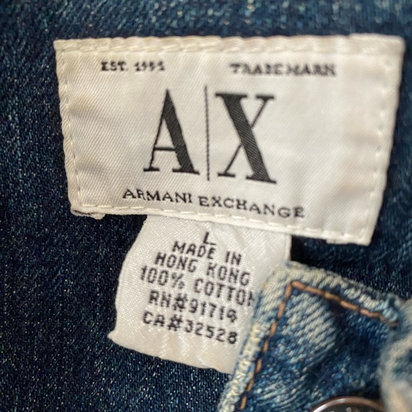 Armani Exchange denim jacket - Picture 2 of 6